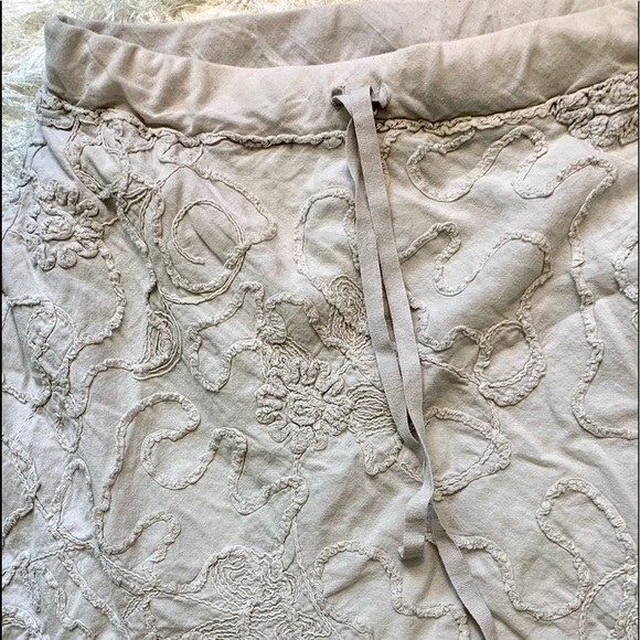 Max Studio Cotton Midi skirt Small Grey - Picture 7 of 10